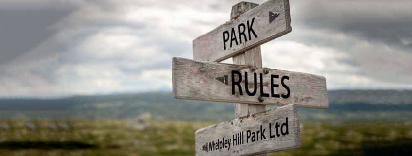 PARK RULES FOR WHELPLEY HILL PARK LIMITED